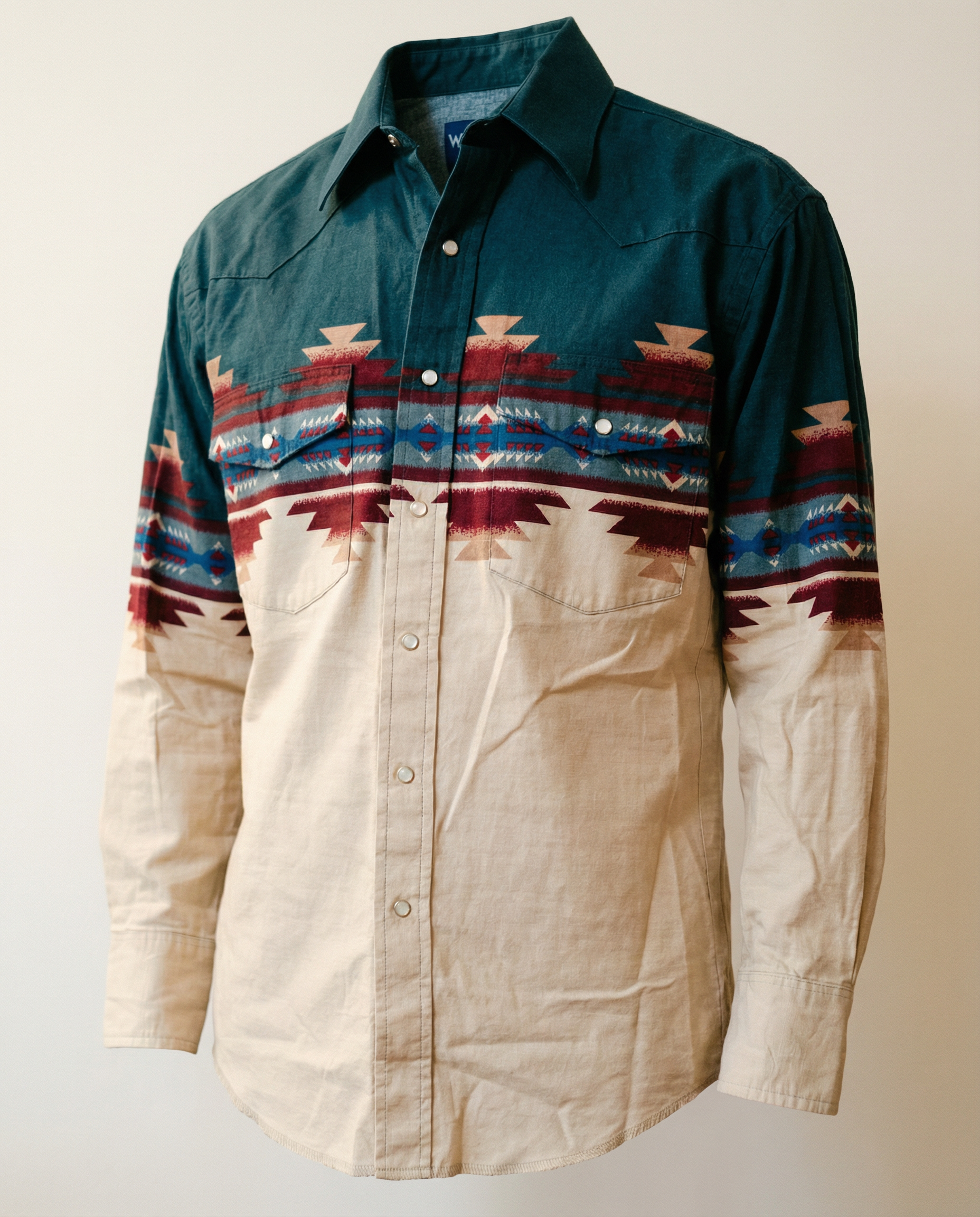 Wrangler Western Snap Shirt – Size Small – That Old Thing