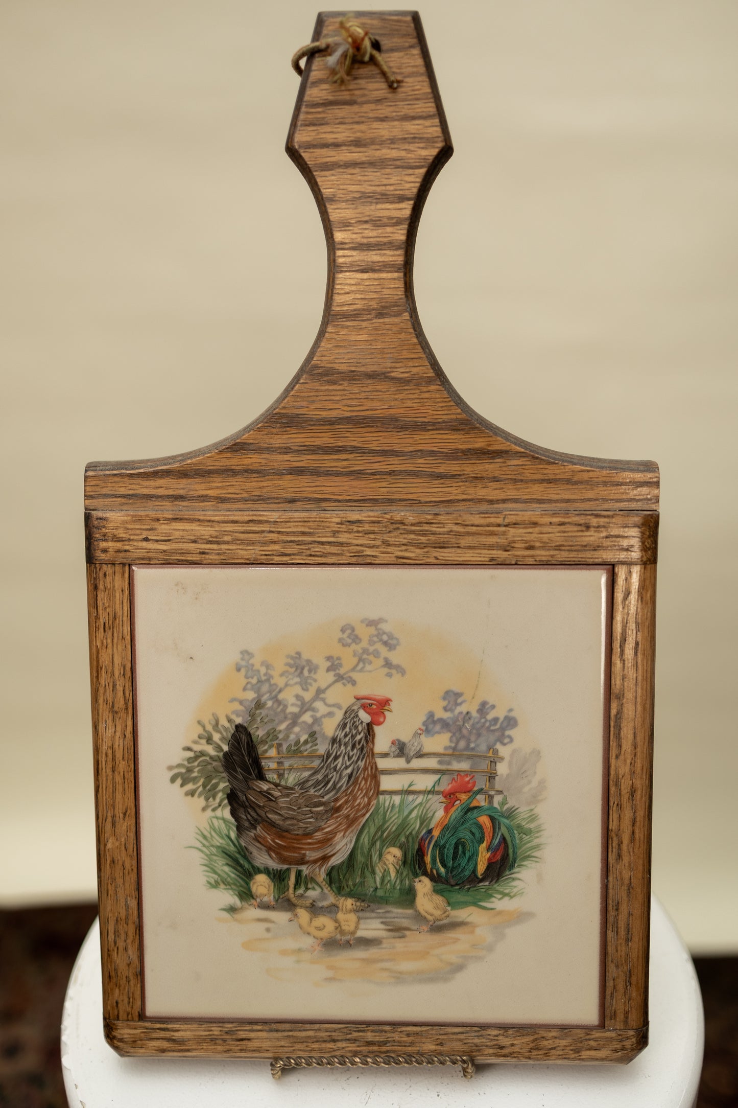 Vintage Farmhouse Rooster & Hen Cheese Board *COMING SOON*