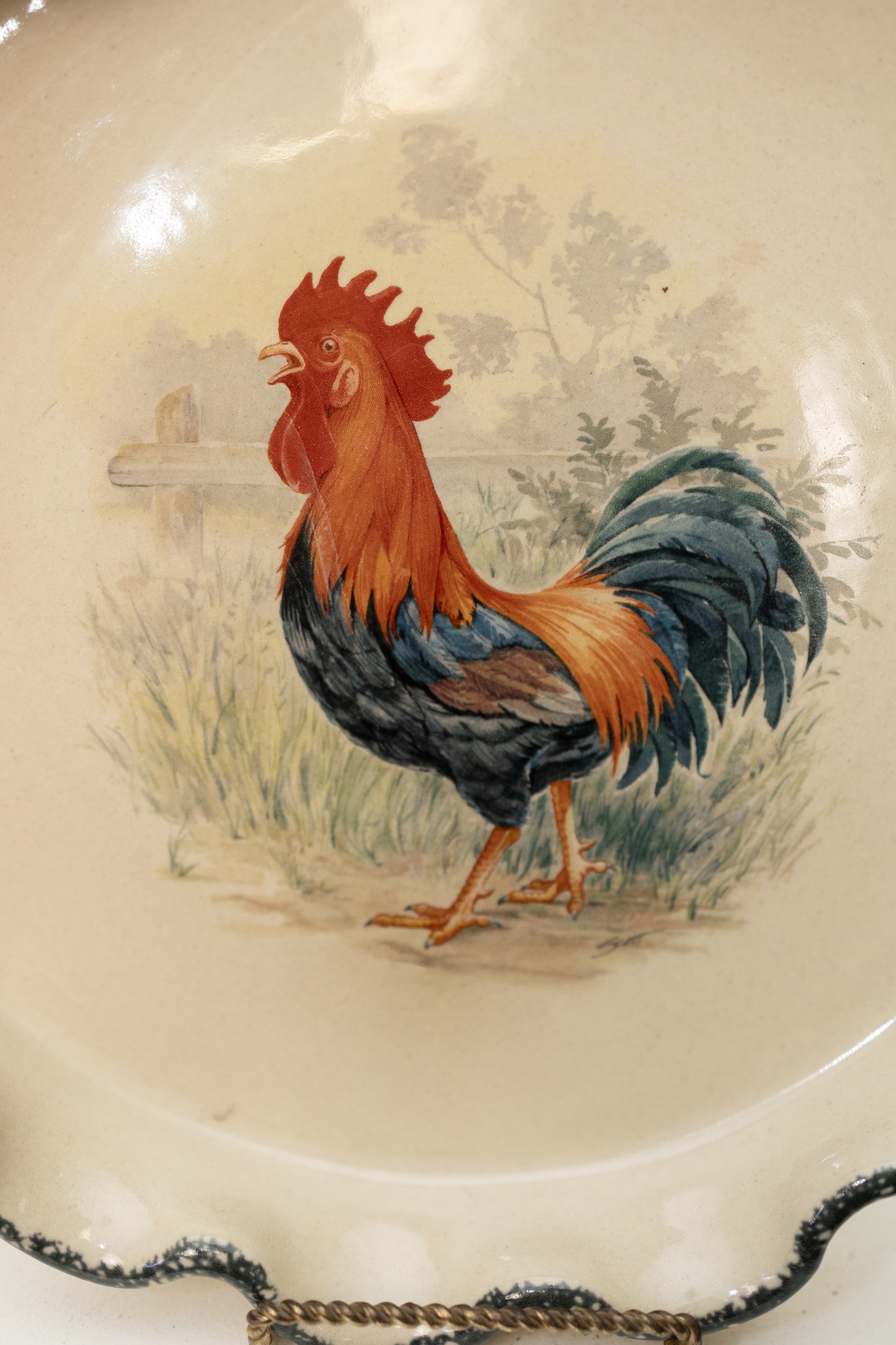Vintage Farmhouse Rooster Pie Dish *COMING SOON*