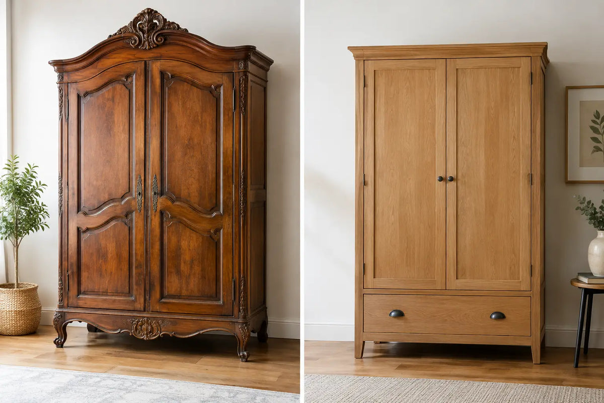 Antique Armoire Versus Wardrobe Explained