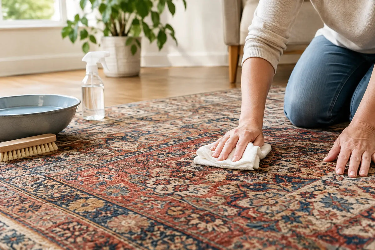 How to Clean Antique Rugs Without Losing Patina