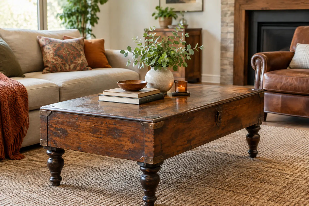 8 Best Vintage Coffee Table Styles for Warmth