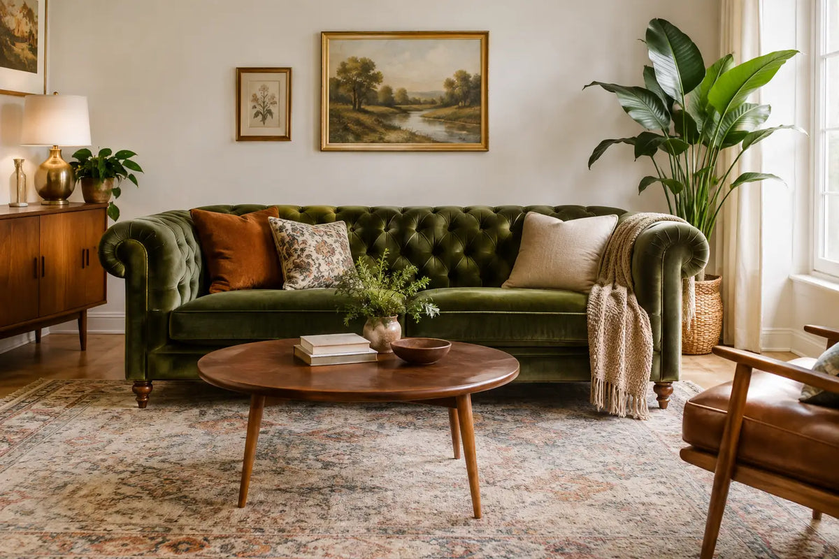 Vintage Sofas That Bring a Room to Life