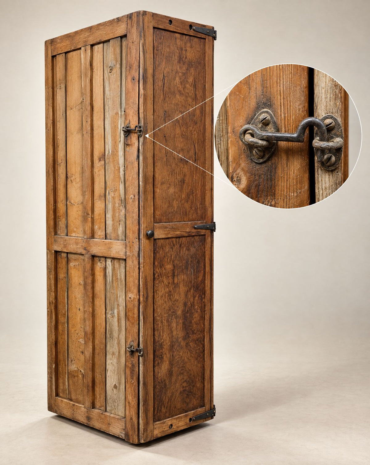Antique Chappell Industrial Printer's Cabinet – Circa 1900–1930