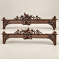 Pair of Antique Carved Floral Wooden Window Valances – Circa 1890–1920