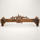 Pair of Antique Carved Floral Wooden Window Valances – Circa 1890–1920