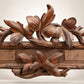 Pair of Antique Carved Floral Wooden Window Valances – Circa 1890–1920