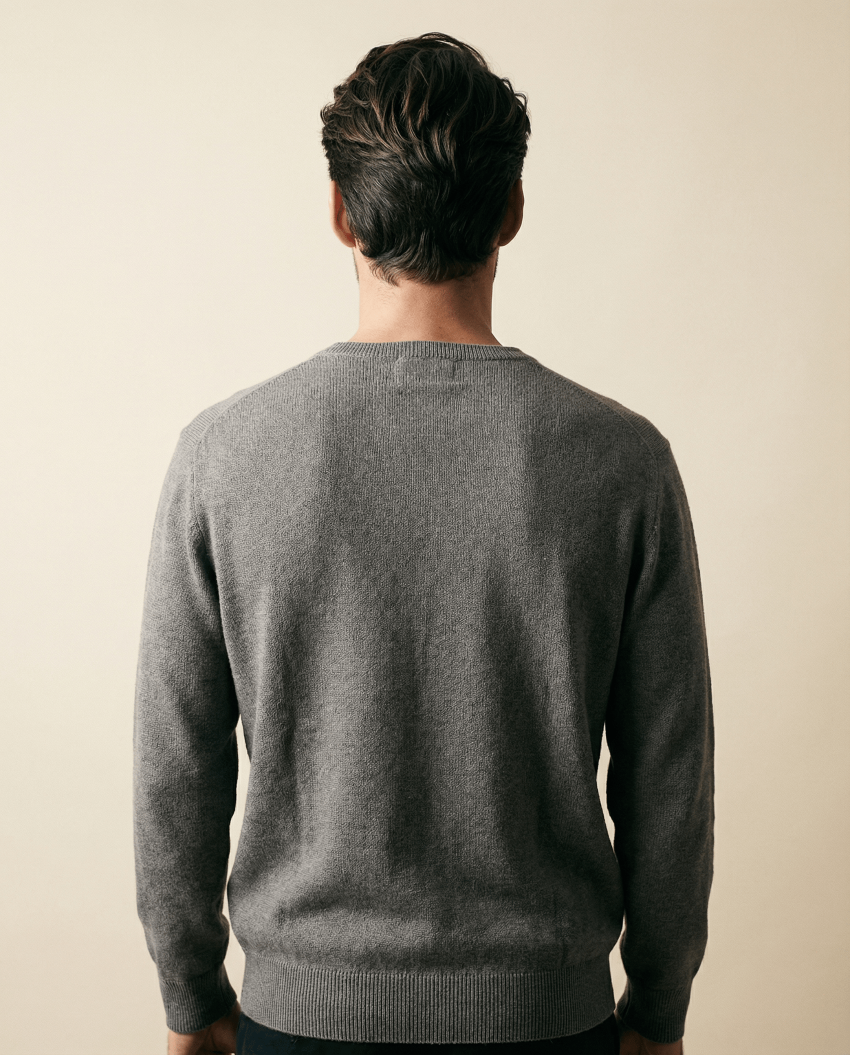 Ralph Lauren Gray Knit Sweater – Size L