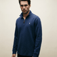 Ralph Lauren Navy Quarter-Zip Pullover — Size XL