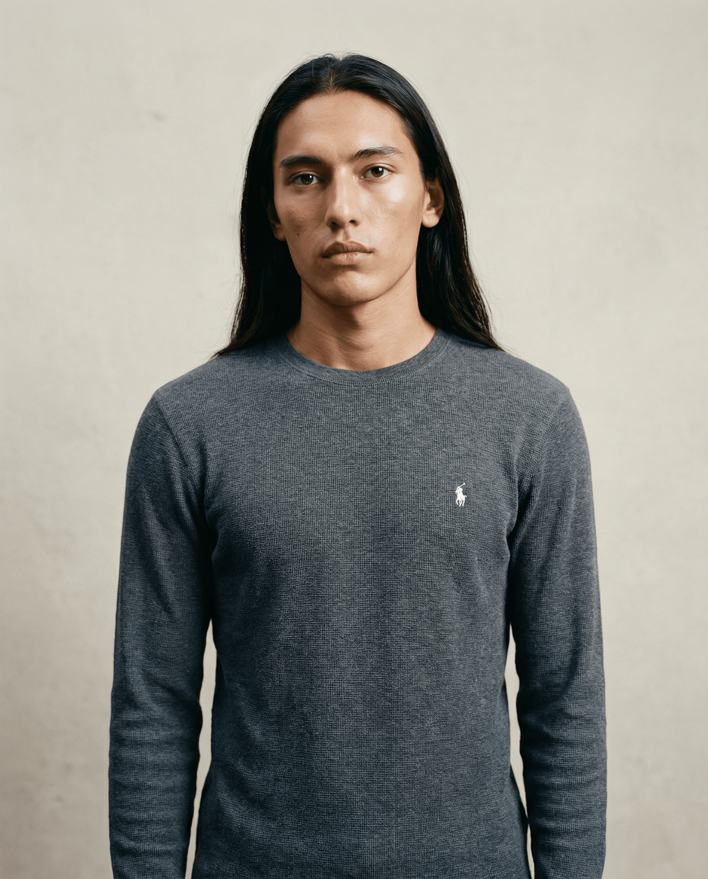 Polo Ralph Lauren Gray Thermal (Size XL)