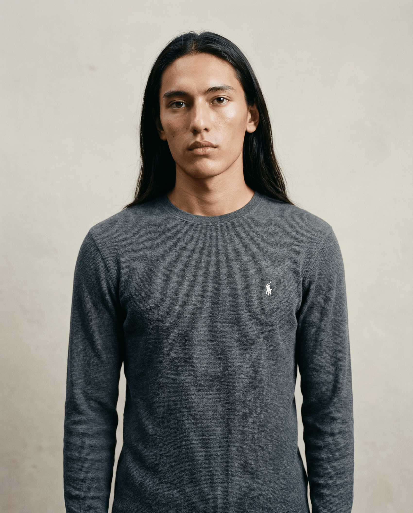 Polo Ralph Lauren Gray Thermal (Size XL)