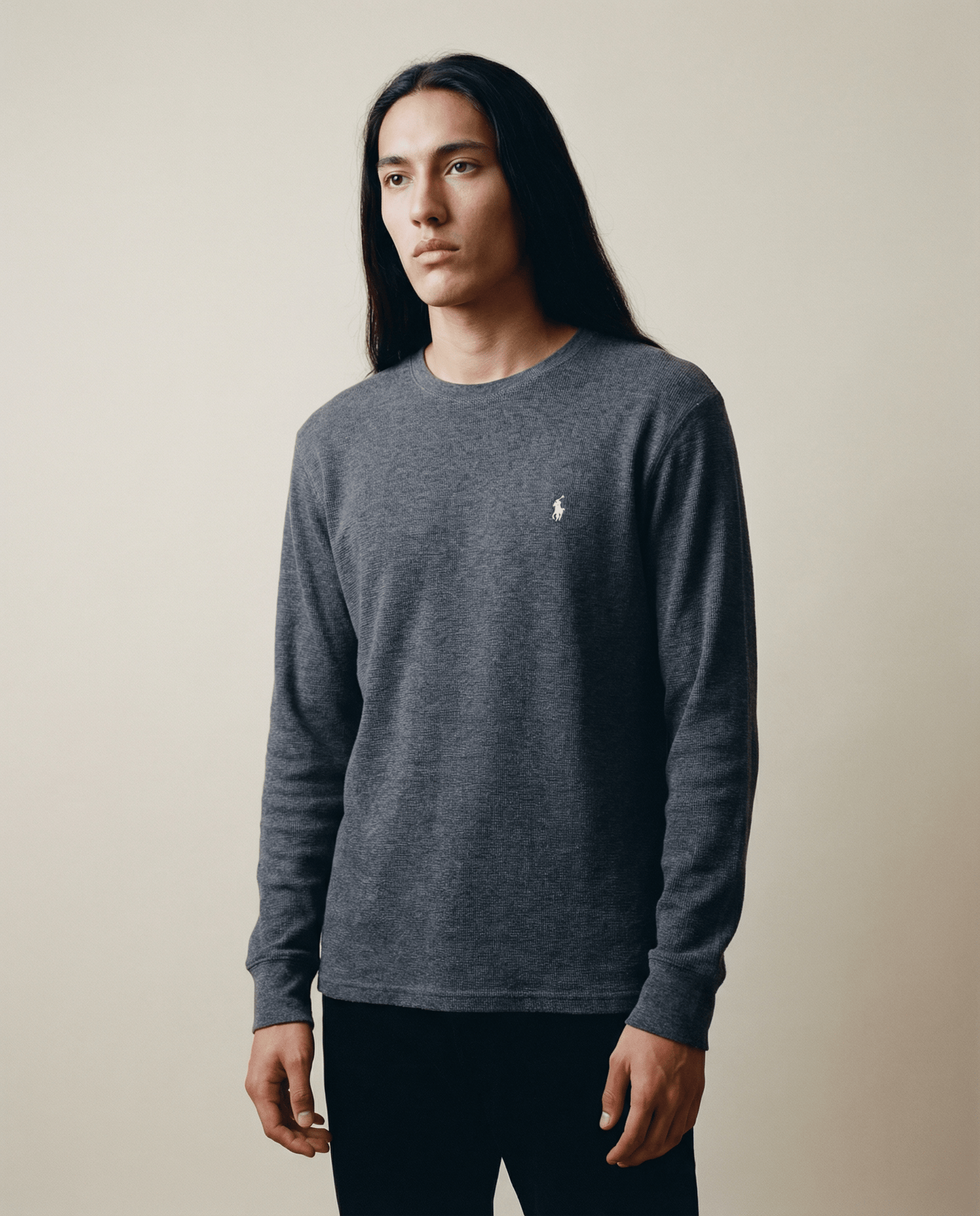 Polo Ralph Lauren Gray Thermal (Size XL)