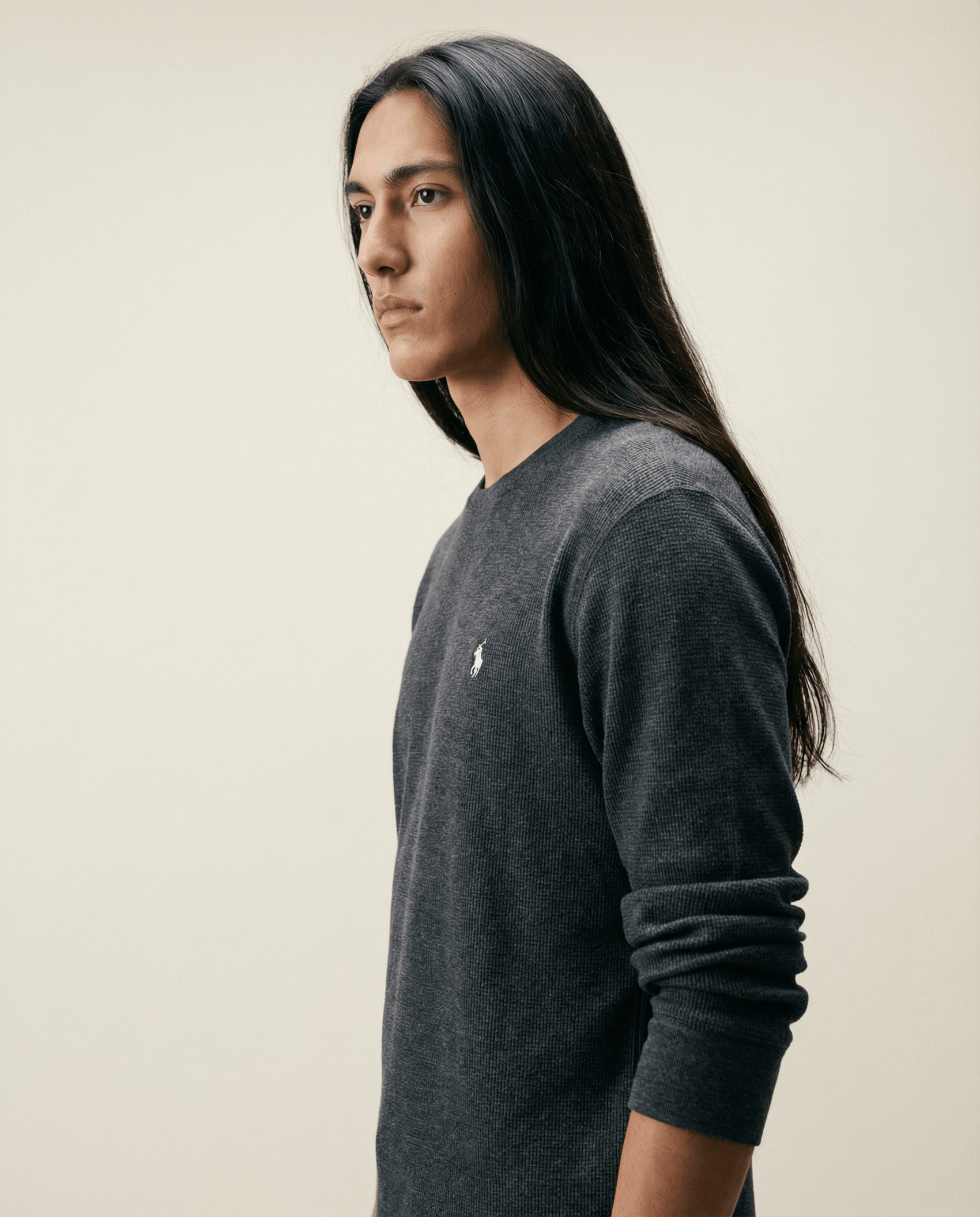 Polo Ralph Lauren Gray Thermal (Size XL)