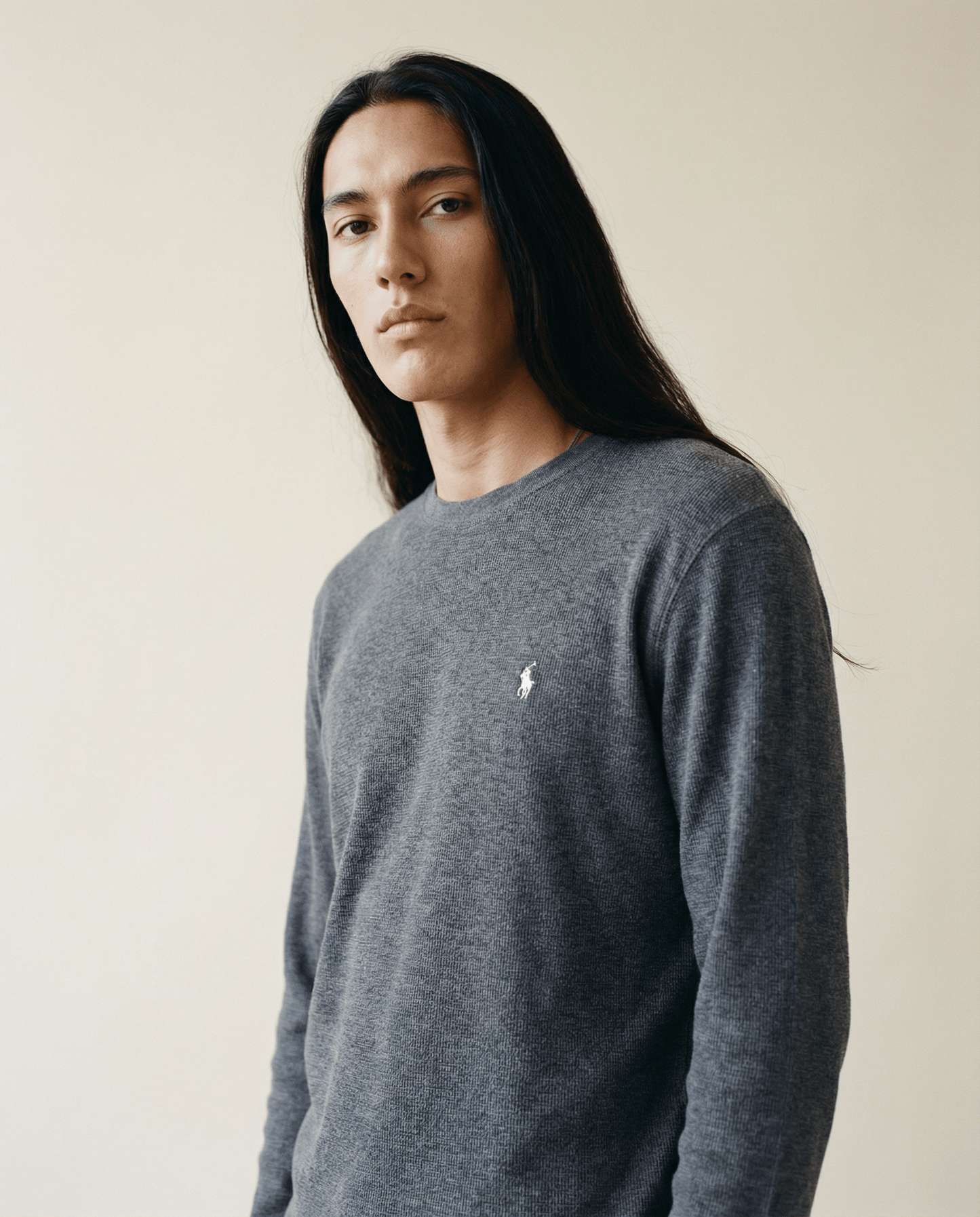 Polo Ralph Lauren Gray Thermal (Size XL)