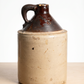 Antique Brown-Top Stoneware Jug