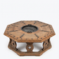 Spanish Revival Carved Wood Coffee Table