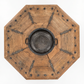 Spanish Revival Carved Wood Coffee Table