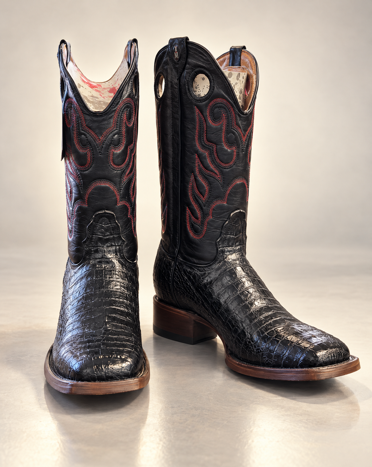 Tanner Mark Men’s Black Western Boots – Size 11