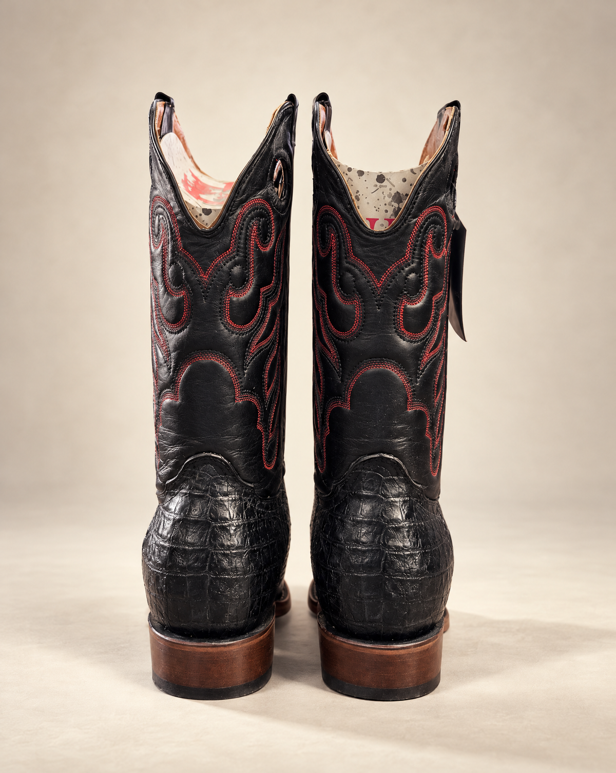 Tanner Mark Men’s Black Western Boots – Size 11