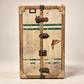 Pair of Vintage Matching Wardrobe Steamer Trunks with Full Hanging & Drawer Interiors