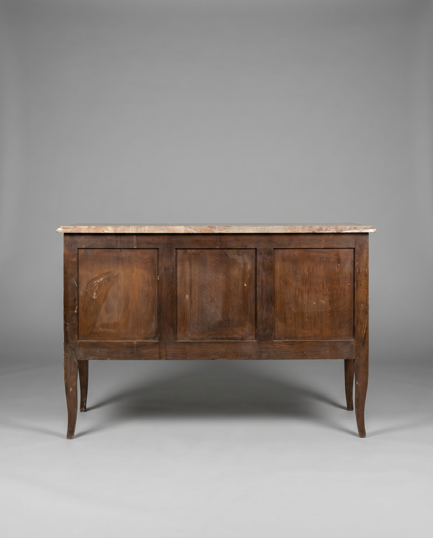 Vintage French Provincial Marble Top Dresser / Console