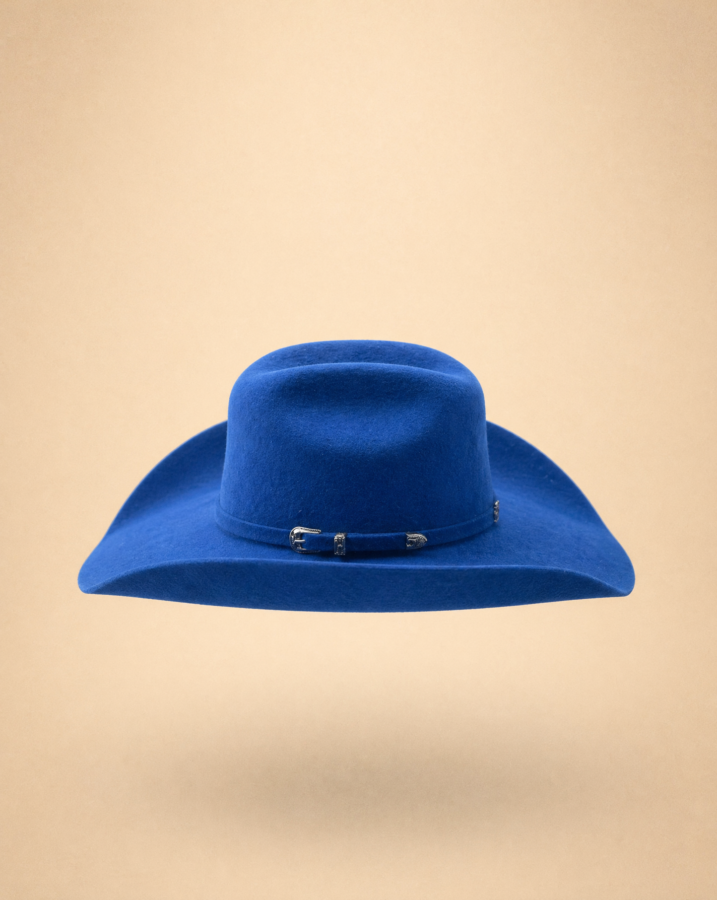 Rock’em Royal Blue 4X Felt Cowboy Hat – Size 7 1/8