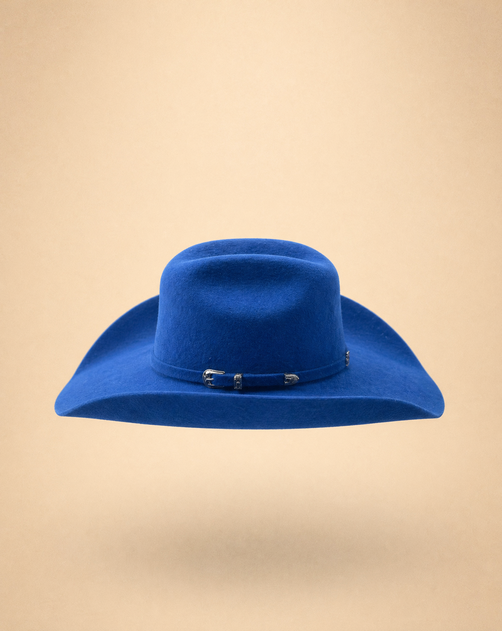 Rock’em Royal Blue 4X Felt Cowboy Hat – Size 7 1/8