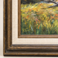 Vintage Original Country Landscape Oil Painting by Ruth Robson – 19.5" W × 16.5" H