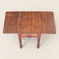 Antique Drop-Leaf Kitchen Worktable with Storage – Circa 1890–1920