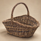 Vintage Rustic Willow Gathering Basket