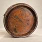 Antique Wooden Stave Firkin with Lid & Swing Handle