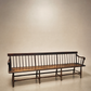 Antique Early American Windsor Settle Bench