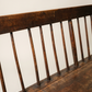 Antique Early American Windsor Settle Bench