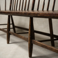Antique Early American Windsor Settle Bench