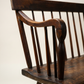 Antique Early American Windsor Settle Bench