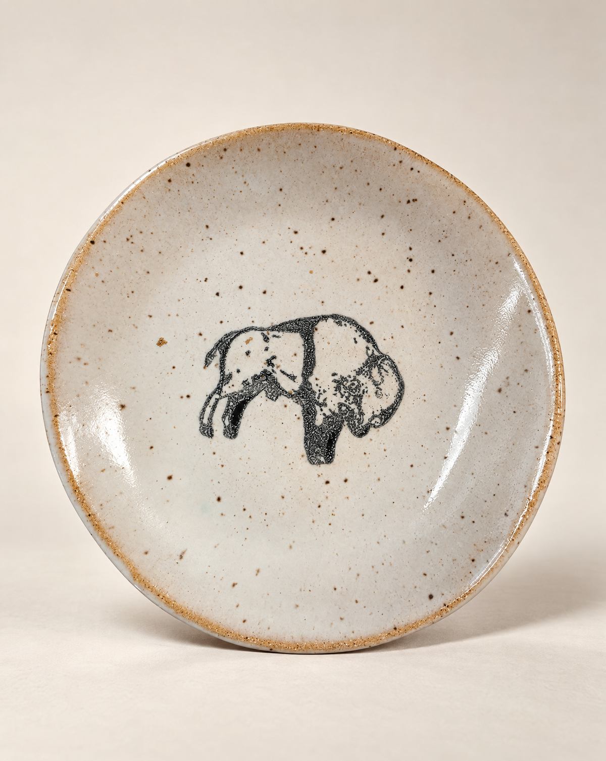 Handcrafted Buffalo Stoneware Trinket Dish