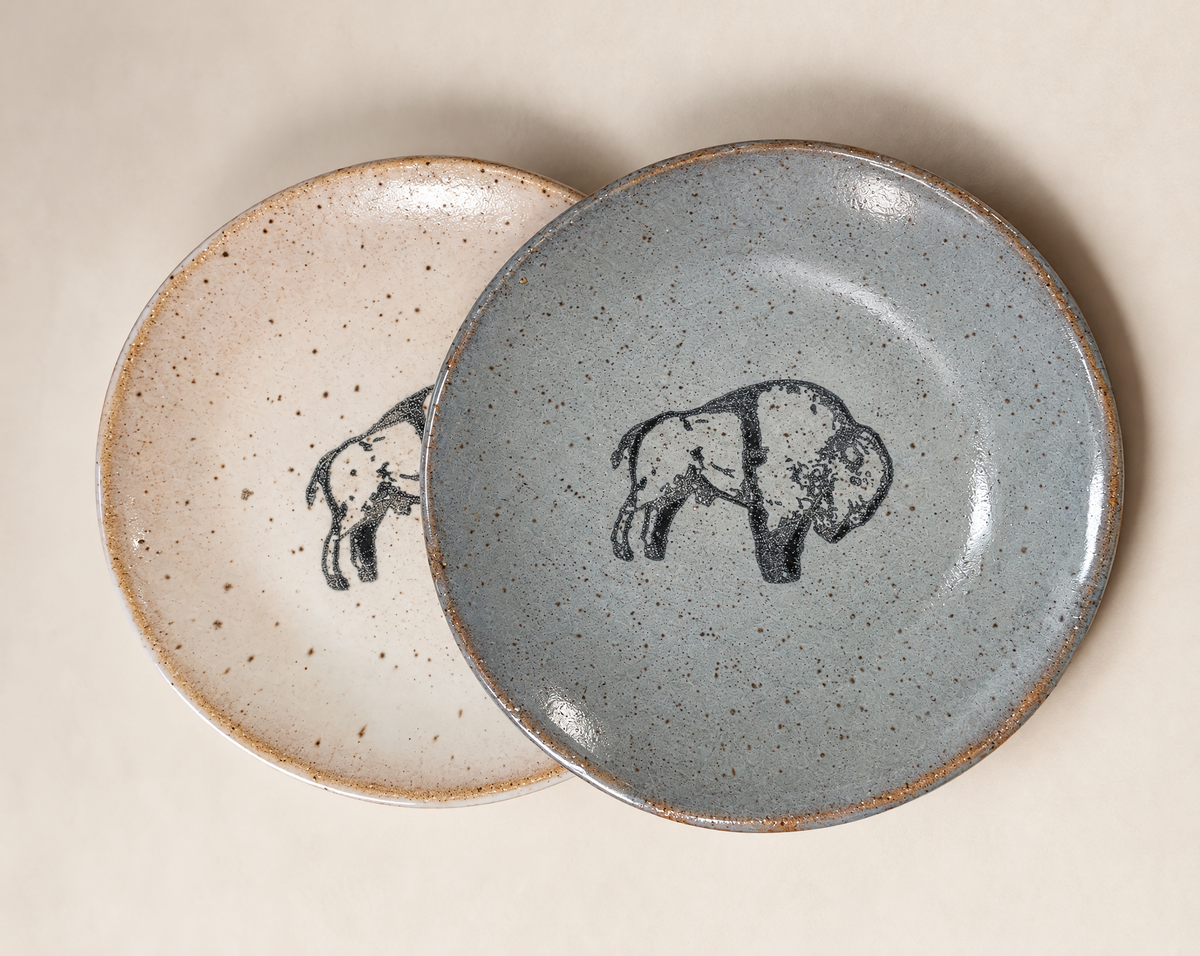 Handcrafted Buffalo Stoneware Trinket Dish