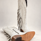 Rock’em White Fringe Western Boots – Size 7