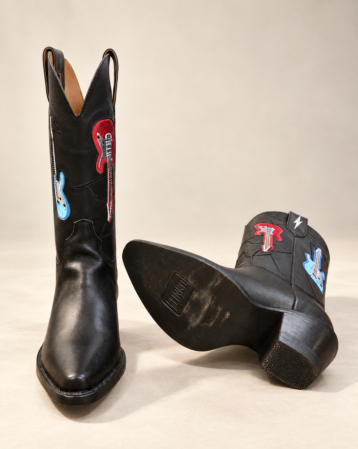 Dingo Guitar Embroidered Western Boots – Women’s Size 7