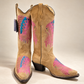 Tanner Mark Suede Western Boots – Size 9.5 Womens