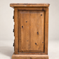 Vintage Primitive Pine Three-Drawer Bedside Chest