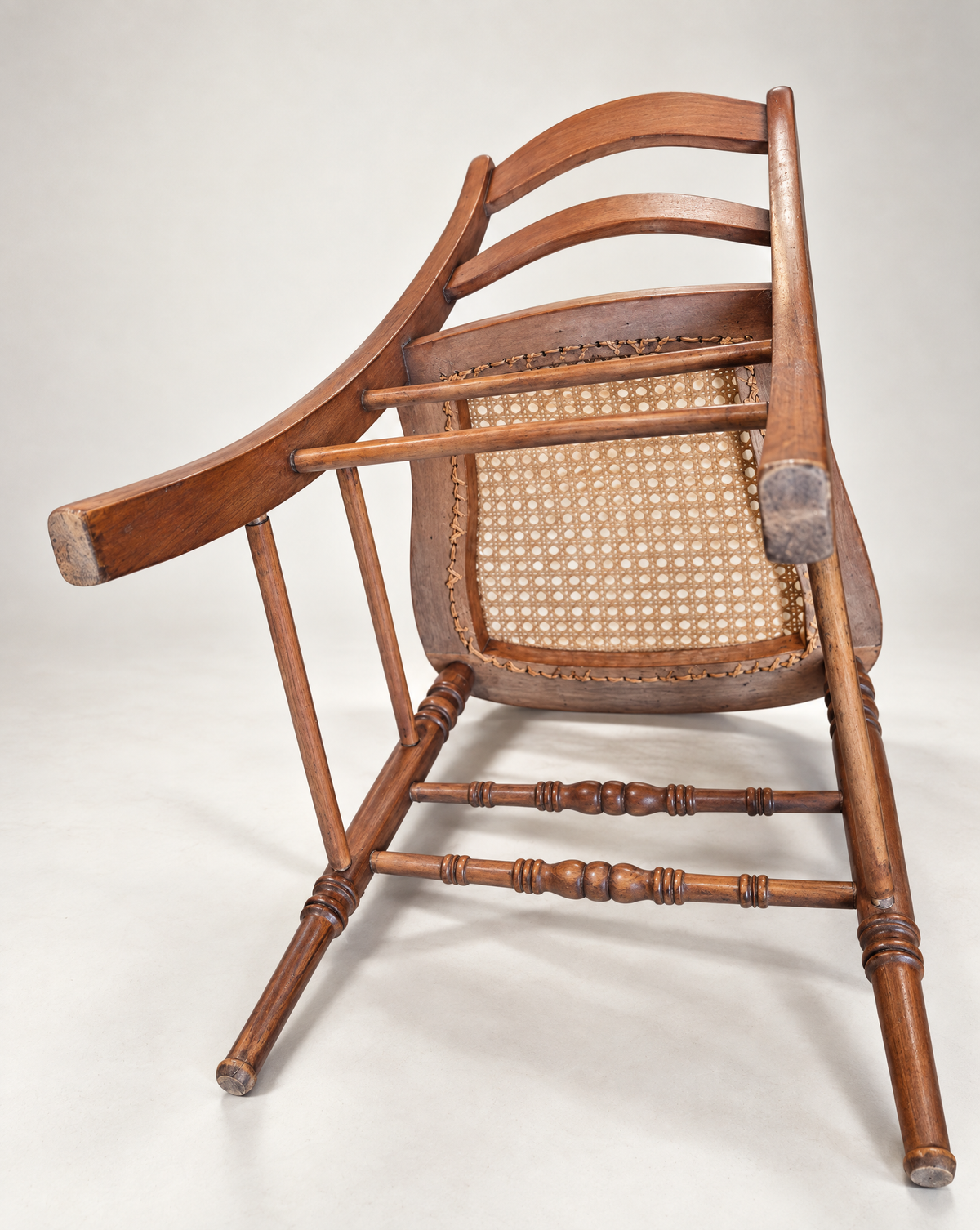 Antique Victorian Cane Seat Side Chair