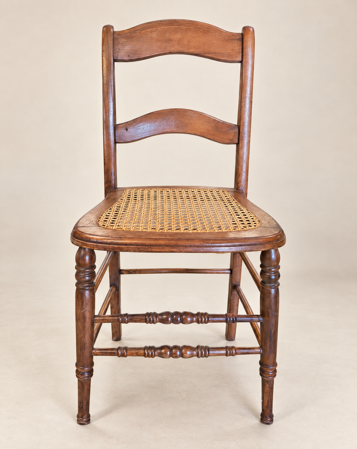 Antique Victorian Cane Seat Side Chair