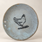 Handcrafted Chicken Stoneware Trinket Dish