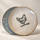Handcrafted Chicken Stoneware Trinket Dish