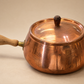 Vintage Japanese Solid Copper Cookware Set – Lidded Pot, Creamer & Sugar Bowl