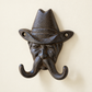 Cast Iron Cowboy Hook