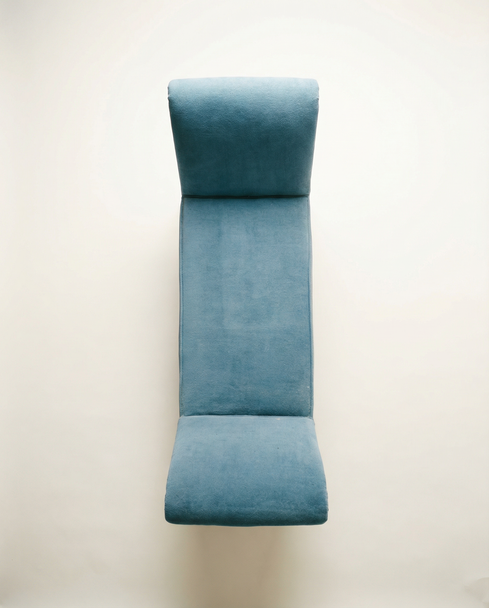 Vintage Neoclassical Upholstered Chaise Lounge, c. 1940s–1960s