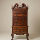 Carved Chippendale Lingerie Chest on Stand”