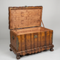 Spanish Revival Cedar Blanket Chest with Forged Iron Hardware